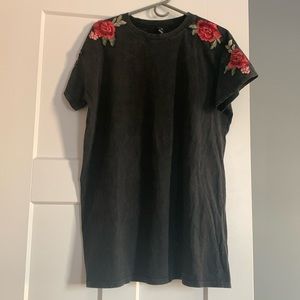 Rose Tshirt Dress